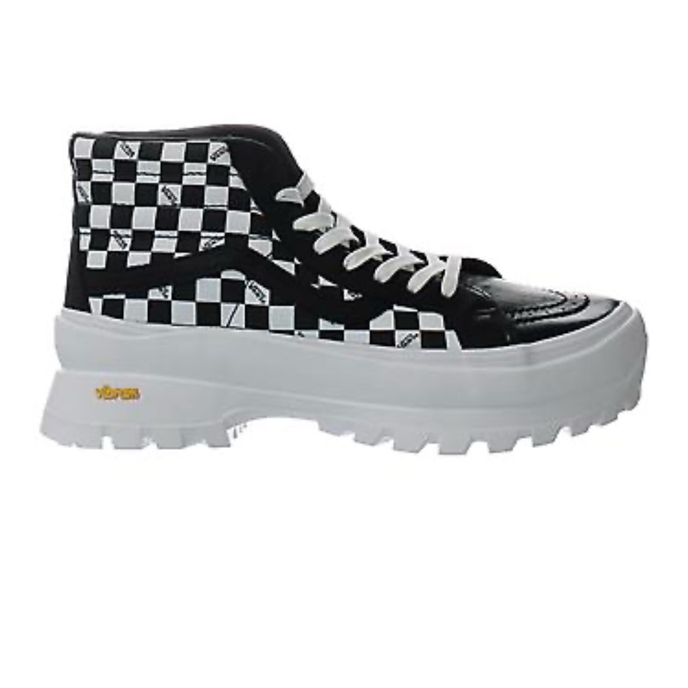 VANS SK8-Hi Authentic Vibram
LX Checkerboard Black White Mens 7 Womens 8.5 NEW